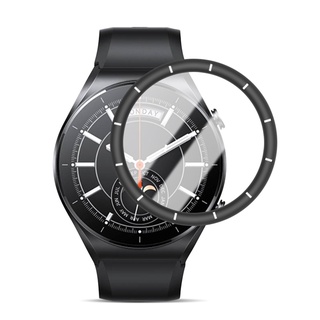 ฟิล์มกันรอย 3D สําหรับ Xiaomi Watch S1 Smart Watch ฝาครอบป้องกันหน้าจอ แบบเต็ม