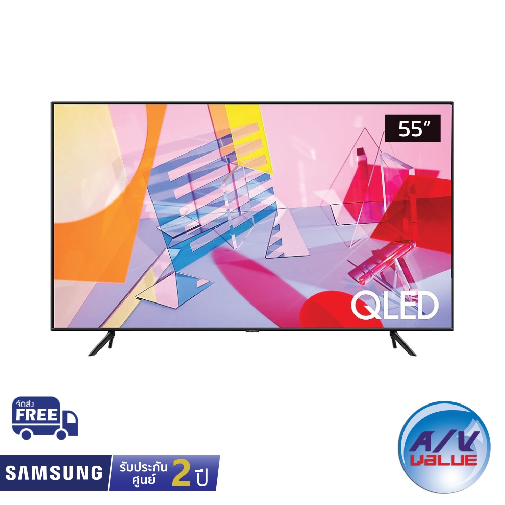 SAMSUNG TV รุ่น 55Q60T ขนาด 55" Q60T QLED Smart 4K TV (2020) QA55Q60TAKXXT Q60