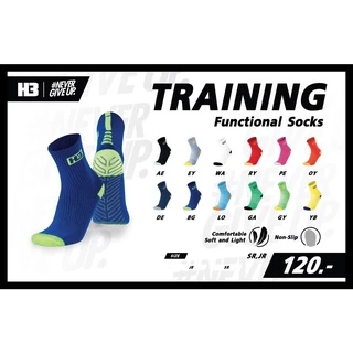ถุงเท้ากันลื่นสั้น H3 Training มีปุ่มกันลื่น