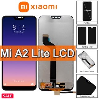 อะไหล่หน้าจอสัมผัส LCD 5.84 นิ้ว แบบเปลี่ยน สําหรับ Xiaomi Mi A2 Lite Redmi 6 Pro M1805D1SG