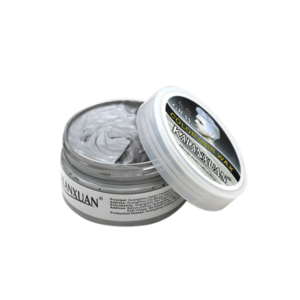 Kalanxuan แว็กซ์ผม แว็กซ์เปลี่ยนสีผมชั่วคราว ครีมแว็กซ์สีผม 100g发蜡 ราคา ถูกที่สุด ดีลบีเคเค แกลเลอรีภาพที่ 6
