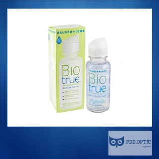 Biotrue 60 ml น้ำยาแช่คอนแทคเลนส์ หมดอายุ 2024-11