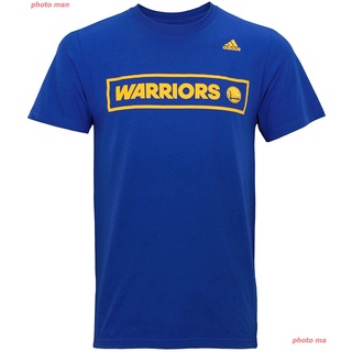 photo man Golden State Warriors เสื้อยืด Adidas Mens Athletic เสื้อยืดผู้ชาย ผู้ชาย2)R