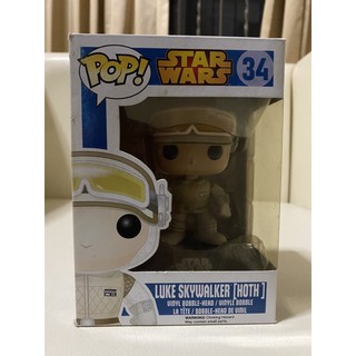 Funko Pop Luke Skywalker (Hoth) Blue Box Vault Star Wars Vault 34