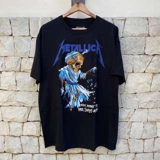 [S-5XL] เสื้อวง Metallica Doris