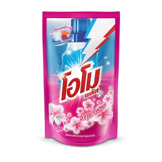 โอโม ลิควิด น้ำยาซักผ้า กลิ่นซากุระ 700 มล. Omo liquid laundry detergent Sakura scent 700 ml.