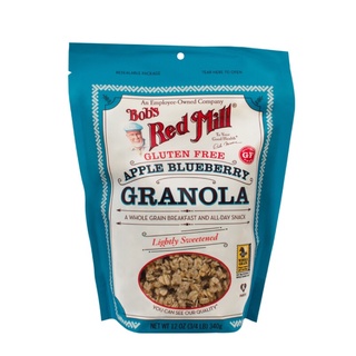 Bob’s Red Mill Gluten Free Apple Blueberry Granola 340g ซีเรียลธัญพืช กราโนล่า แอปเปิล บลูเบอร์รี่ ปราศจากกลูเตน 340ก