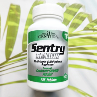 Sentry Senior, Multivitamin &amp; Mineral Supplement, Adults 50+, 125 Tablets (21st Century)