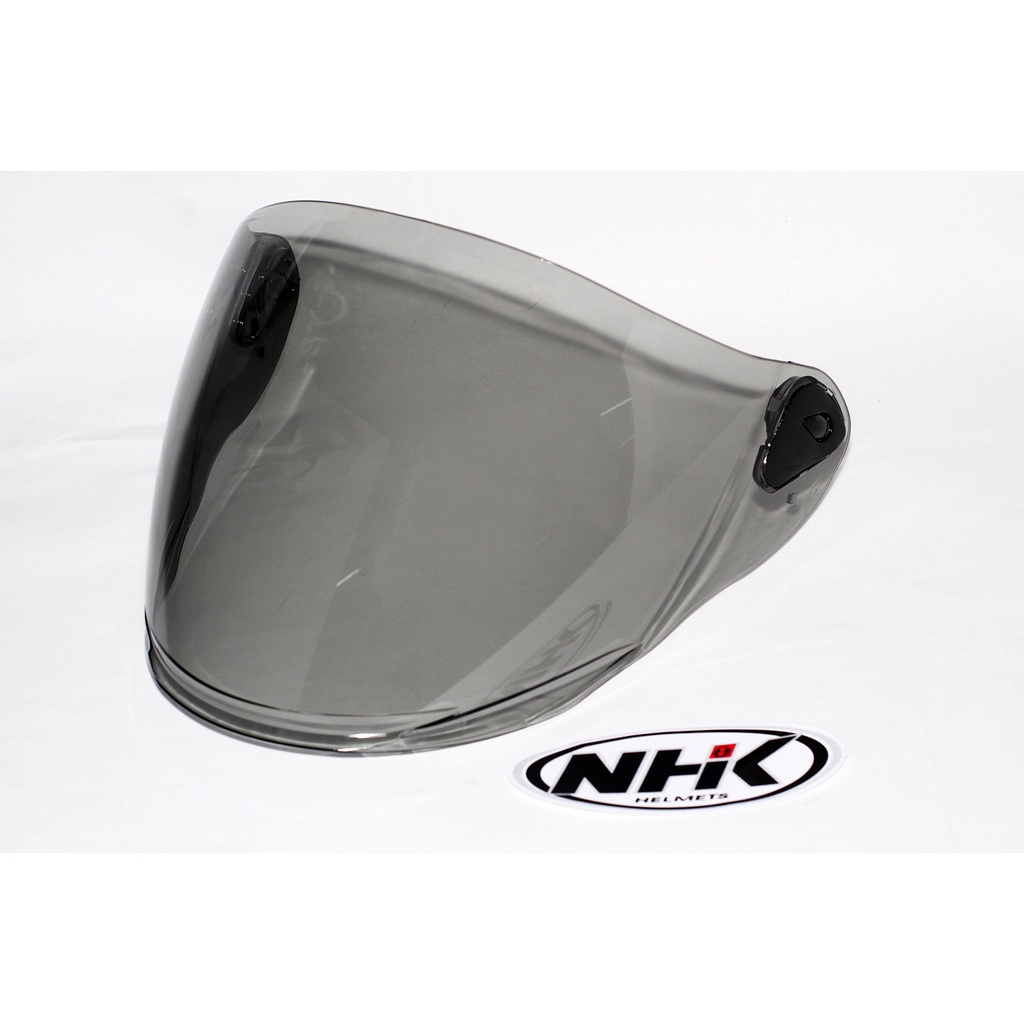 NHK HELMET R6 Visor อะไหล่ - ควันอ่อน