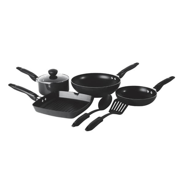[โค้ด PA8C98 ลด15%] เซ็ตเครื่องครัว GRAND HOME  7 ชิ้น