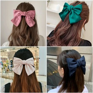 โบว์ติดผม โบว์จัมโบ้ เป็นกิ๊บสปริง น่ารัก งานดีสุดๆ ~พร้อมส่งจากไทย~
