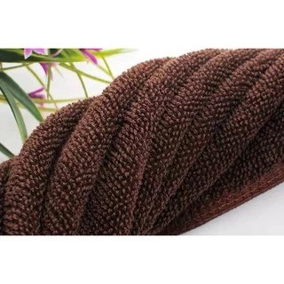 ผ้าขนหนู เกรดโรงแรม ผ้าเช็ดตัว 27x54 นิ้ว (14ปอนด์) ราคาส่ง สีน้ำตาล