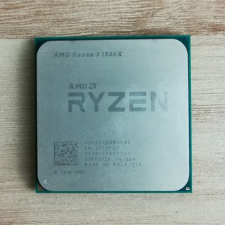 ⚡️ CPU AMD Ryzen 3 1300X 3.5 GHz turbo 3.7 GHz [AM4] (4คอ4เทรด) ฟรีซิลิโคน1ซอง