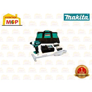 Makita combo set CLX217WX1 12V  สว่าน + ดูดฝุ่น TD110Z + CL107FDZ แบต2+แท่นชาร์จ #NT