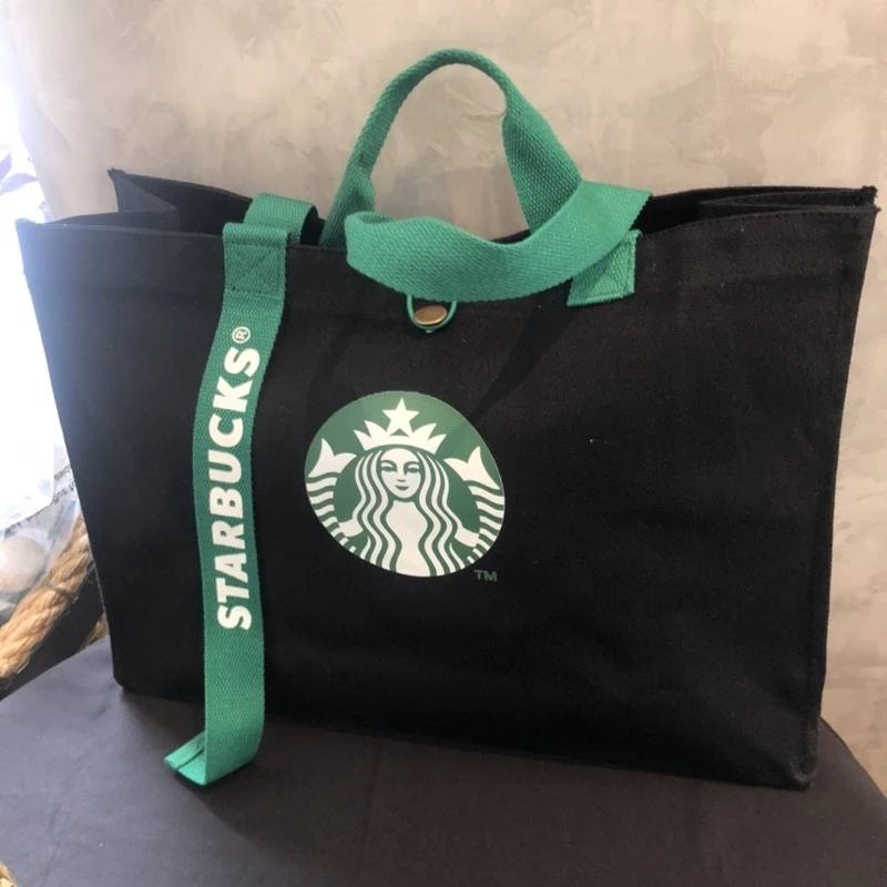 กระเป๋า Starbucks ผ้าแคนวาสเคลือบกันน้ำ thumbnail 6