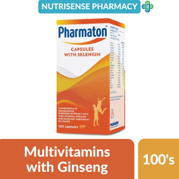 Pharmaton Multivitamin with Ginseng Extract Tablets (100s)