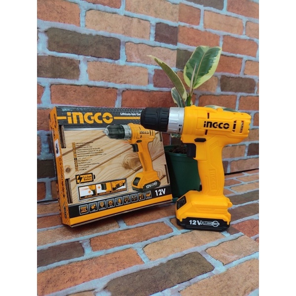 Ingco สว่านไร้สาย 12 vรุ่น Eco