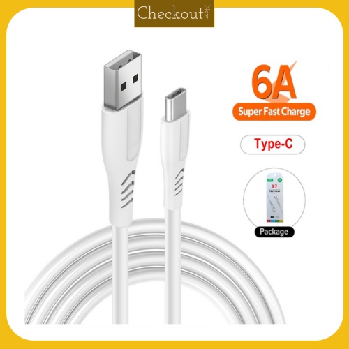 [CheckoutNow] 6A Data Transfer Cable สําหรับ Type-C K7