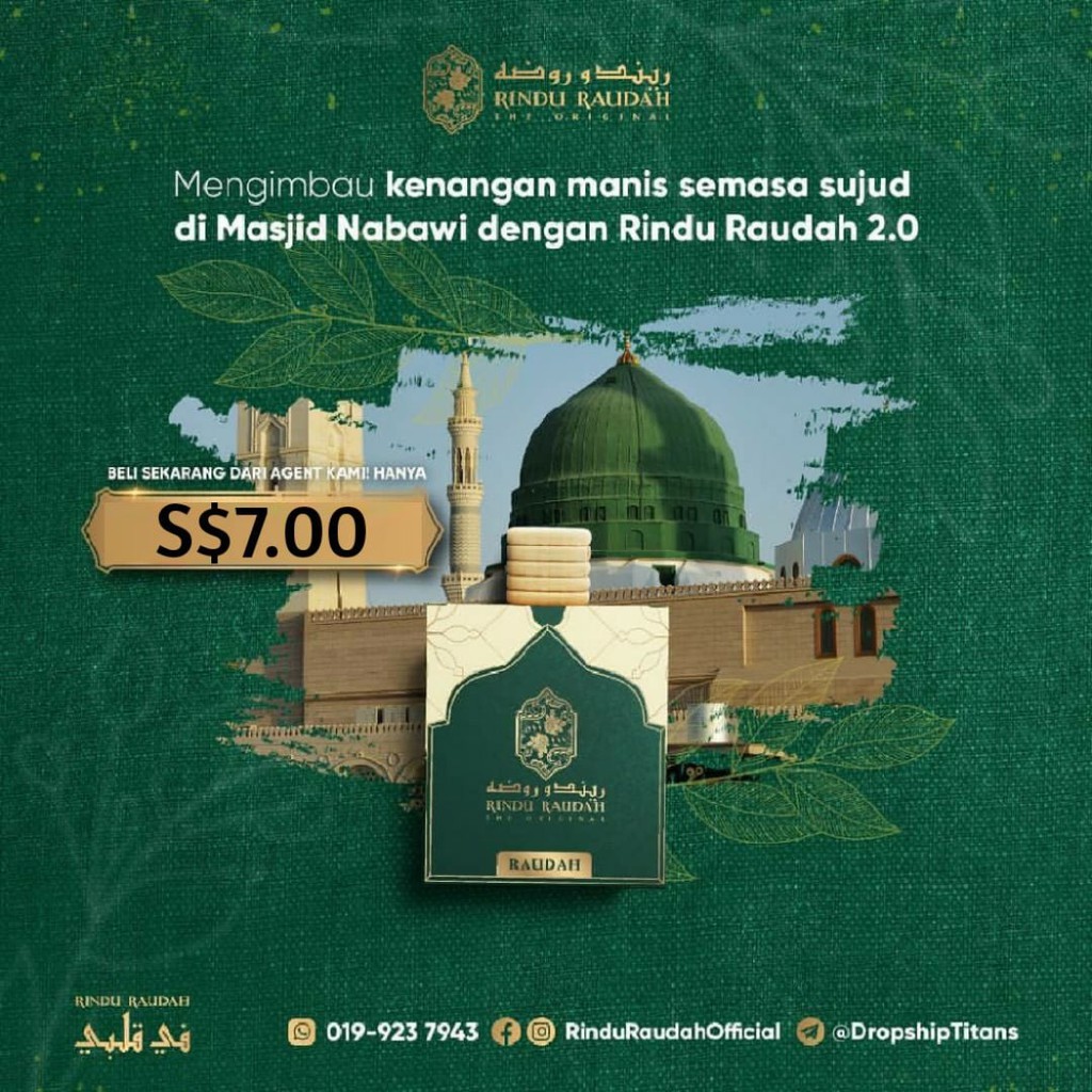 Rindu Raudah Air Freshener | Shopee Thailand