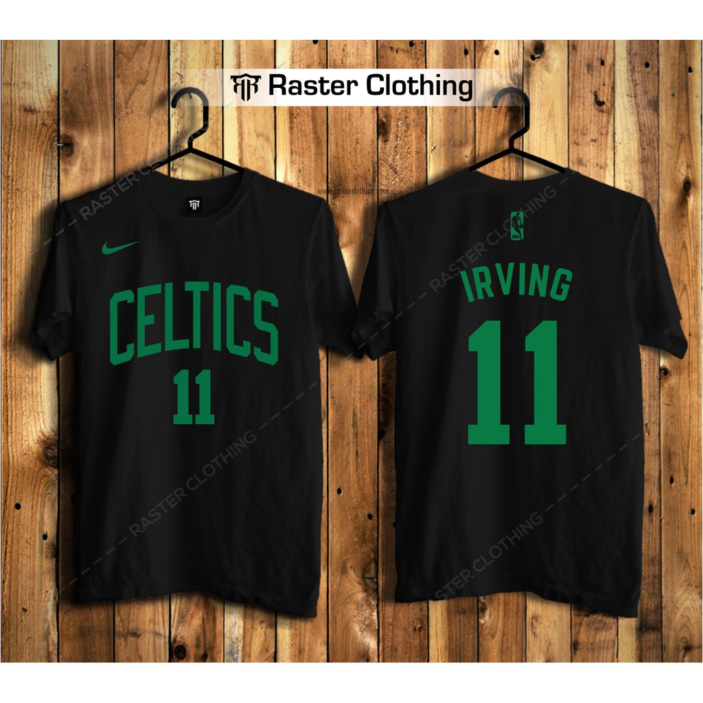 เสื้อยืดบาสเก็ตบอล NBA Boston Celtic 11 Kyrie Irving