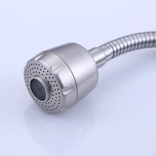 BAANHARDWARE ก๊อกอ่างล้างจาน สแตนเลสแท้ 304 ปรับได้ 2 ระดับ หมุนได้ MA-B-S1006
