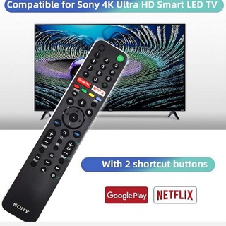 Rmt-tx500p Sony Bravia Android TV 4K Ultra HD รีโมตคอนโทรลบลูทูธ RMT-TX500P พร้อมเสียง Netflix Google Play