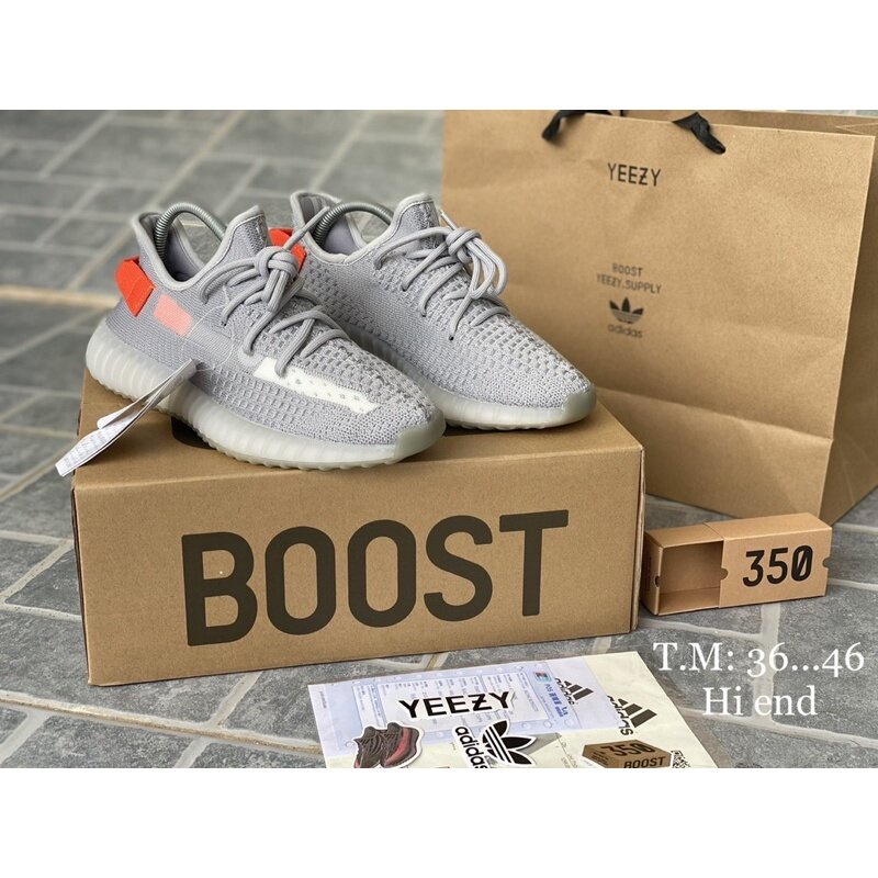 รองเท้าผ้าใบอดิดาส Yeezy Boost 350 พื้นนุ่มสวมใส่สบาย HI END อุปกรณ์ได้ตามภาพค่ะ