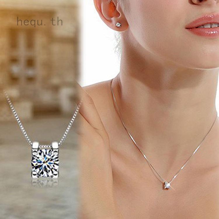 The Only! Silver Plated Symbol Love Clavicle Pendant Necklace Valentines Day