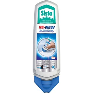 ซีสต้า รี-นิว ยาแนวซิลิโคน สูตรน้ำ Sista Re-New Water-based Silicone Sealant  100 ml.