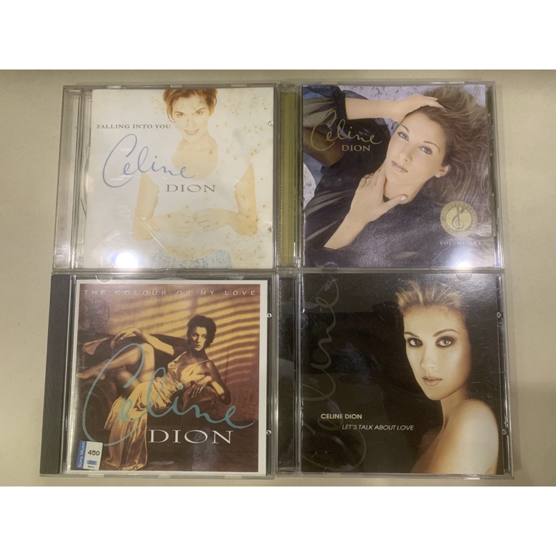 CD เพลง แผ่นแท้ Celine Dion : รวม 4 แผ่น