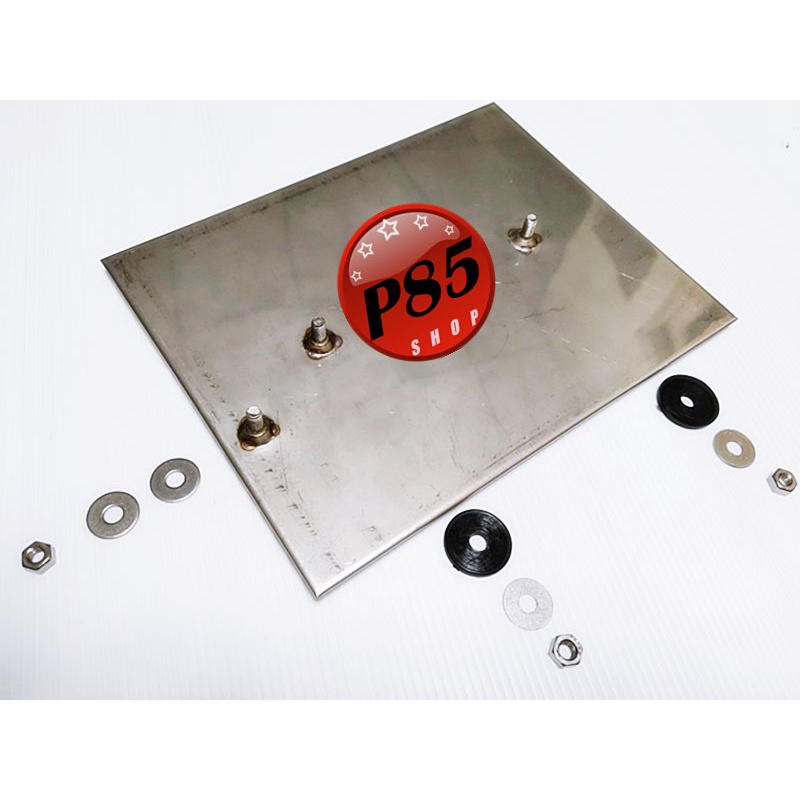 NP8 NP16 น็อตป้าย น็อตยึดทะเบียนรถ น๊อตยึดกรอบป้าย น๊อตเลส ยางกันสั่น ยางรอง มอไซด์ รถยนต์ ใช้ได้ขนาดเท่ากัน - รูปที่ 5