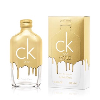 Ck one gold edt 100ml  กล่องซีล