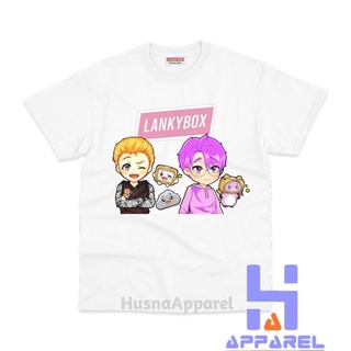 เสื้อยืด ลาย Lankybox สําหรับเด็ก