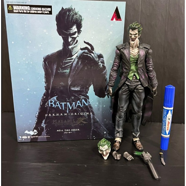 โมเดลโจ๊กเกอร์ Arkham Origin แอ็คชั่นรุ่น no.4 The Joker Movable ขนาดสูง 25 ซม.