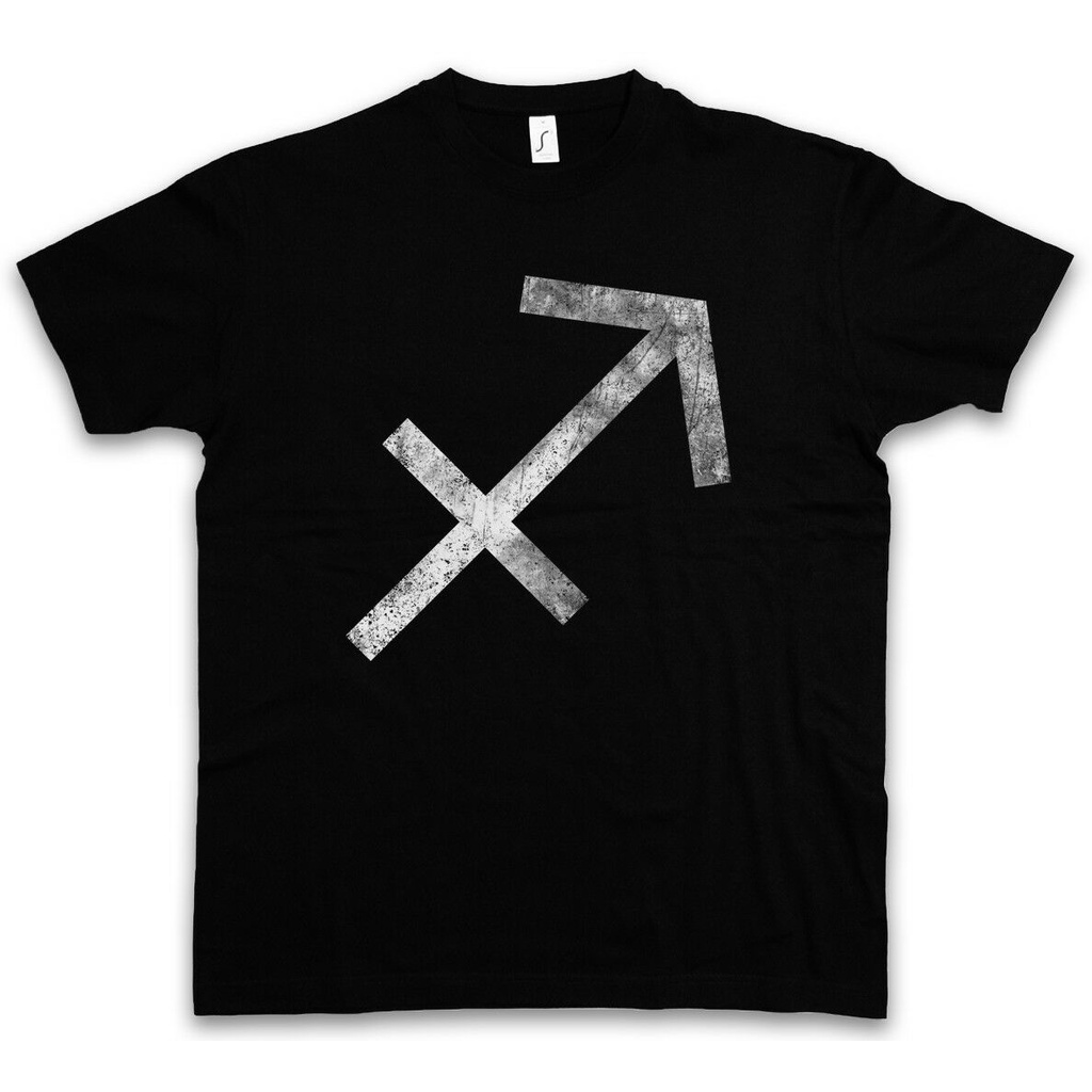 Zodiac Sign Sagitarius Star Sign โหราศาสตร์ดวง Oversize ออกแบบใหม่ Mens Tshirts