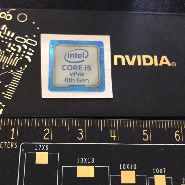 สติ๊กเกอร์สติ๊กเกอร์ intel Core i5 vPro 8th Gen ori