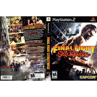 แผ่นเกมส์ PS2 (รับประกัน) Final Fight Streetwise