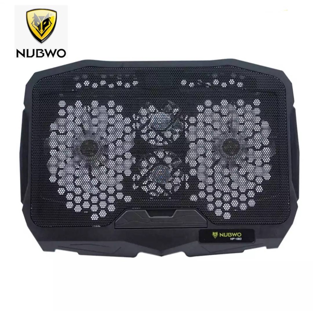 4ใบพัด พัดลมโน๊ตบุ๊ค พัดลมรองโน๊ตบุ๊คCooling notebook 4 ใบพัด NUBWO NF130 - รูปที่ 5