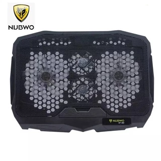 4ใบพัด พัดลมโน๊ตบุ๊ค พัดลมรองโน๊ตบุ๊คCooling notebook 4 ใบพัด NUBWO NF130