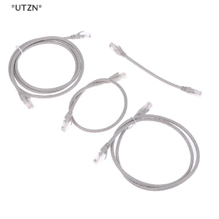 [[UTZN]] สายเคเบิลเครือข่ายอีเธอร์เน็ต CAT6E ตัวผู้ เป็นตัวผู้ RJ45 LAN 0.2 ม.-1.5 ม. [ขายดี