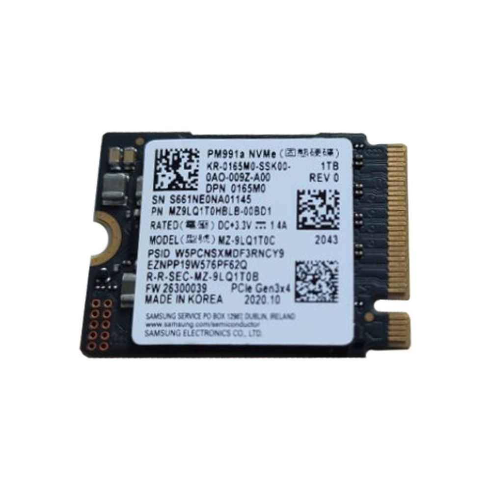 Samsung PM991a 1TB M.2 2230 NVMe Replacement SSD for Microsoft Surface Laptops