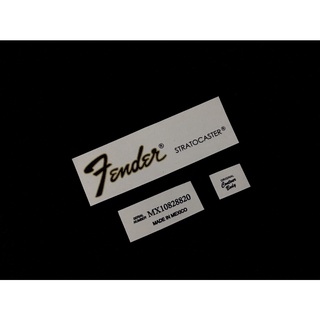 โลโก้หัวกีตาร์ Fender Stratocaster Mexican