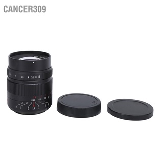 Cancer309 7Artisans Prime Portrait Lens 55mm F1.4 II APS‑C E Mount Manual Focus Large Aperture for A6600 A6400 A6000