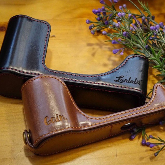 เคสกล้อง Fuji XA7 (halfcase) —ใส่ชื่อได้ —-