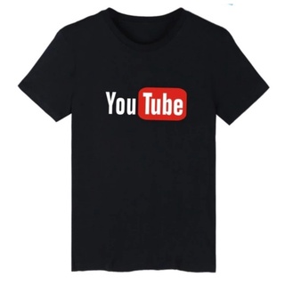 [S-5XL]Nbf3f23r97r เสื้อยืดผ้าฝ้าย พิมพ์ลาย Youtube ER66WR25954 SD23WQ26142 สไตล์คลาสสิก สําหรับผู้ชาย