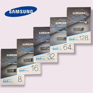 Samsung แฟลชไดรฟ์ FD  แบบโลหะ USB 3.1 Flash Drive BAR Plus มี8GB 16GB 32GB 64GB 128GB ความเร็ว300MB/S มีของพร้อมส่ง