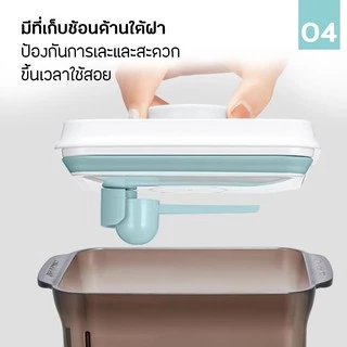 ERORO กล่องเก็บนมผง สูญญากาศ กล่องอเนกประสงค์ พร้อมฝาปิด