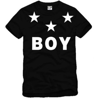 [100% Cotton] CIP BIGBANG GD BOY มีไซส์ใหญ่  ผู้ชาย &amp; ผู้หญิง ผู้ชาย &amp; ผู้หญิง เสื้อยืด คอกลม แขนสั้น ผ้าฝ้าย ขนาดใหญ่ S