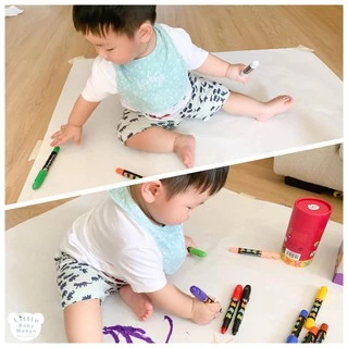 Jarmelo (Joan Miro) สีเทียนเด็กปลอดสารพิษ Twistable Silky Crayons ของเล่นระบายสีเด็กเสริมพัฒนาการ