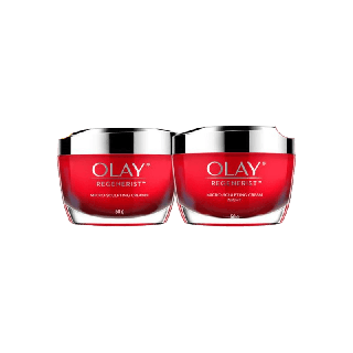 Olay รีเจนเนอรีส ไมโคร-สกัลป์ติ้ง ครีม เดย์ครีม + ไนท์ครีม 50กรัม แพ็คคู่